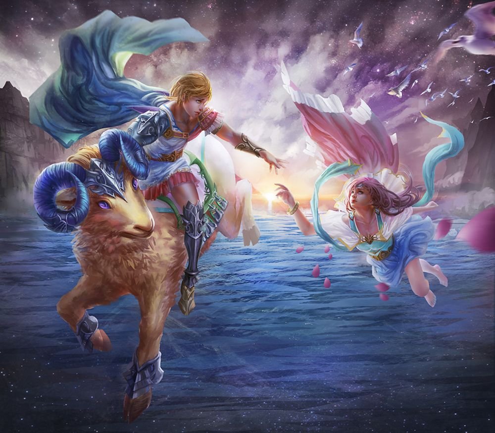 Знаки зодиака и любовь арт