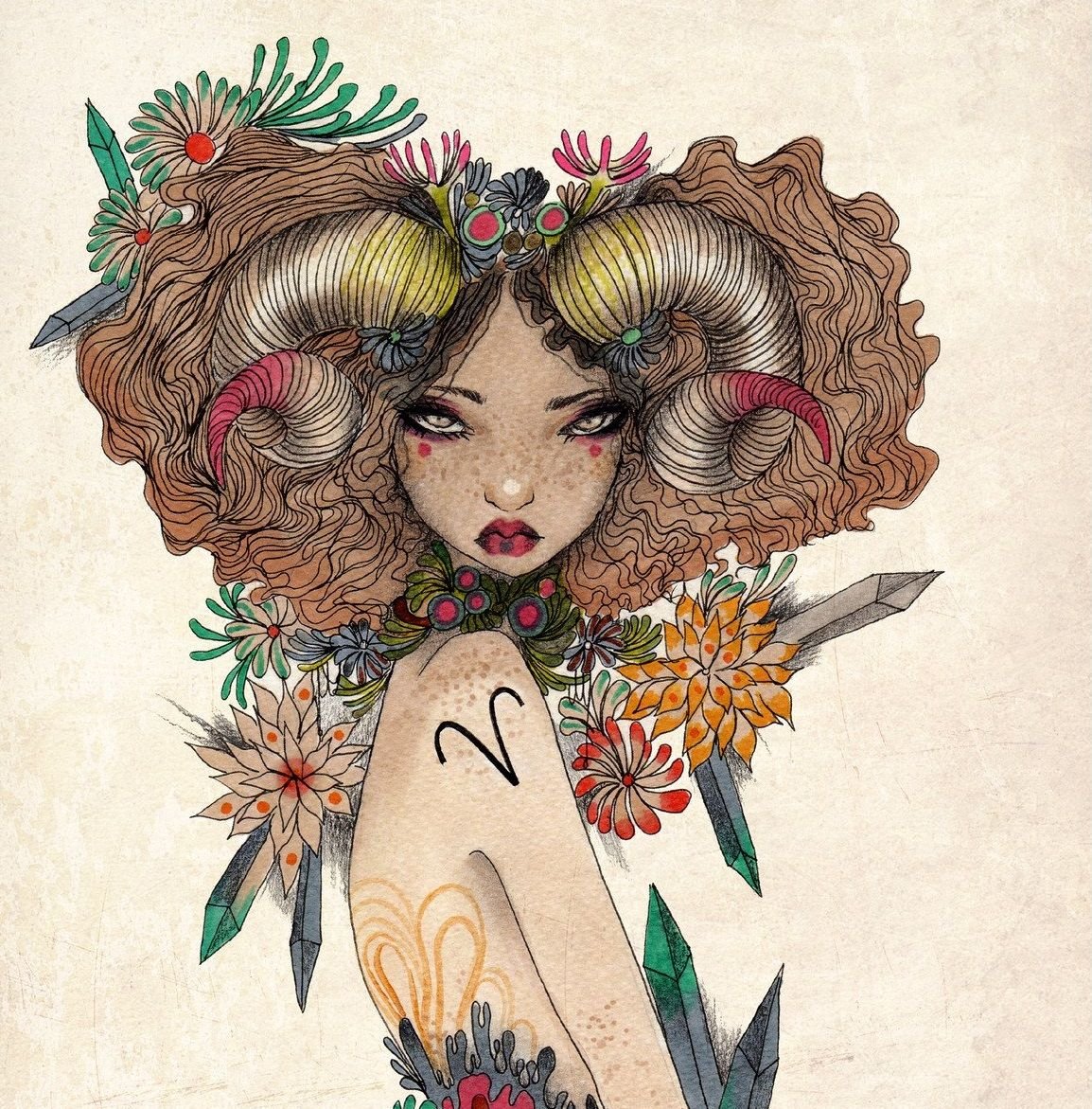 Стиль для овна женщины