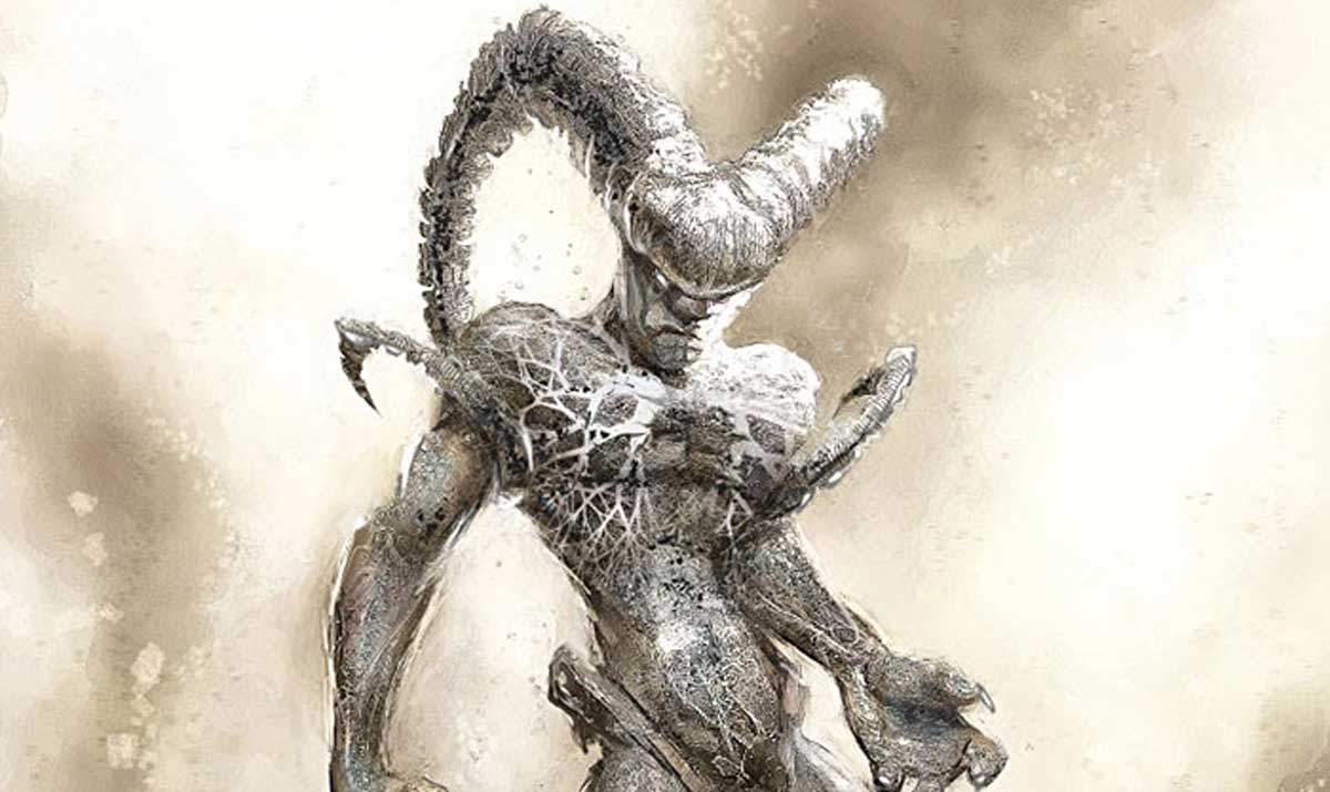 Овен в виде монстра