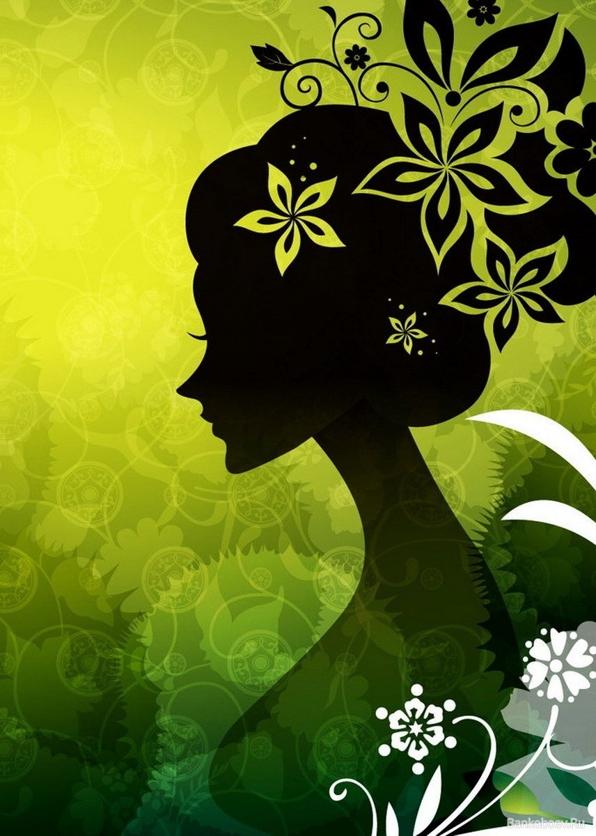 Силуэт девушки