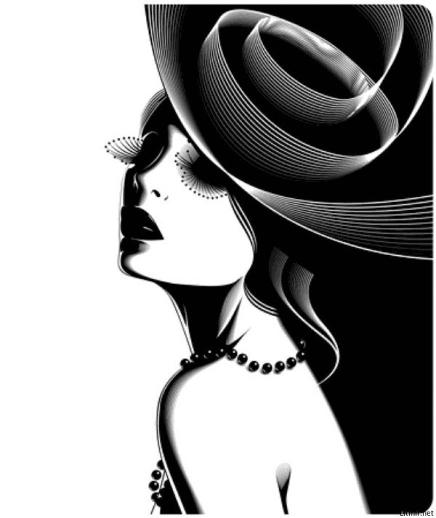 Девушка в графике