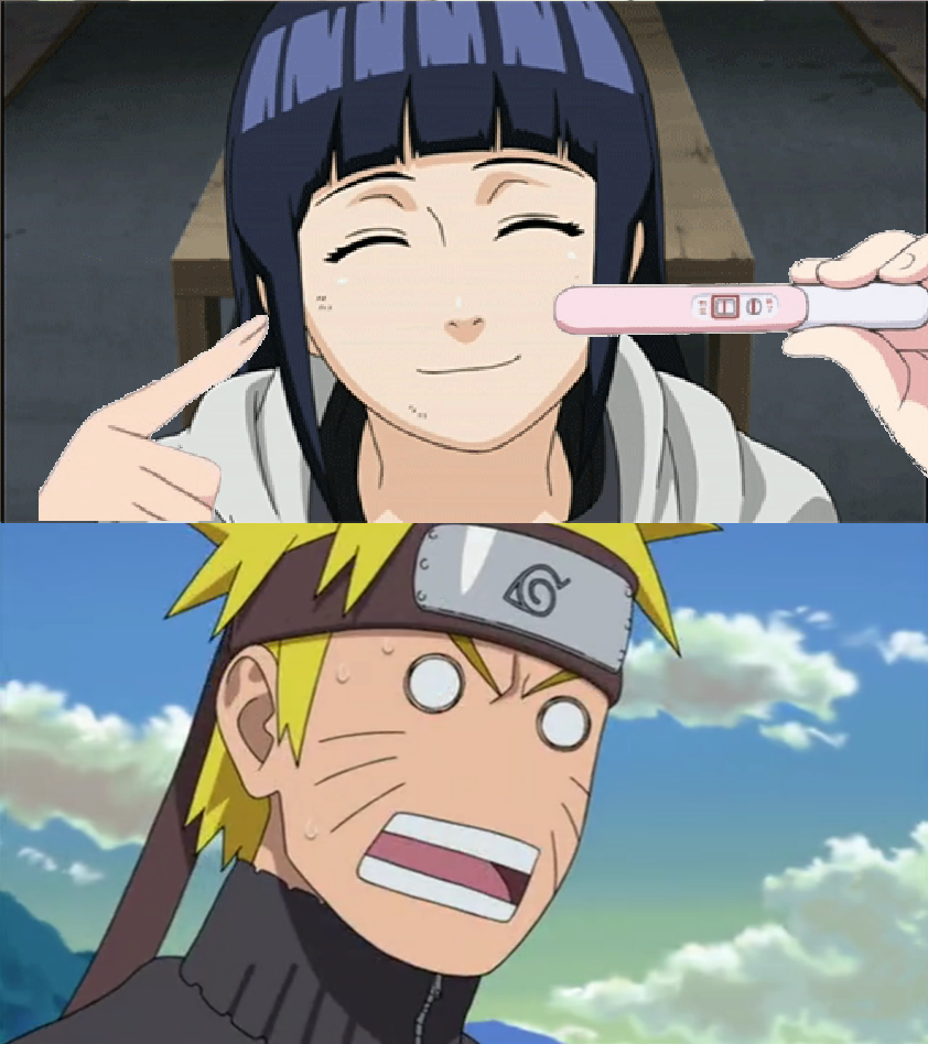 Аниме мемы Наруто с хинатой