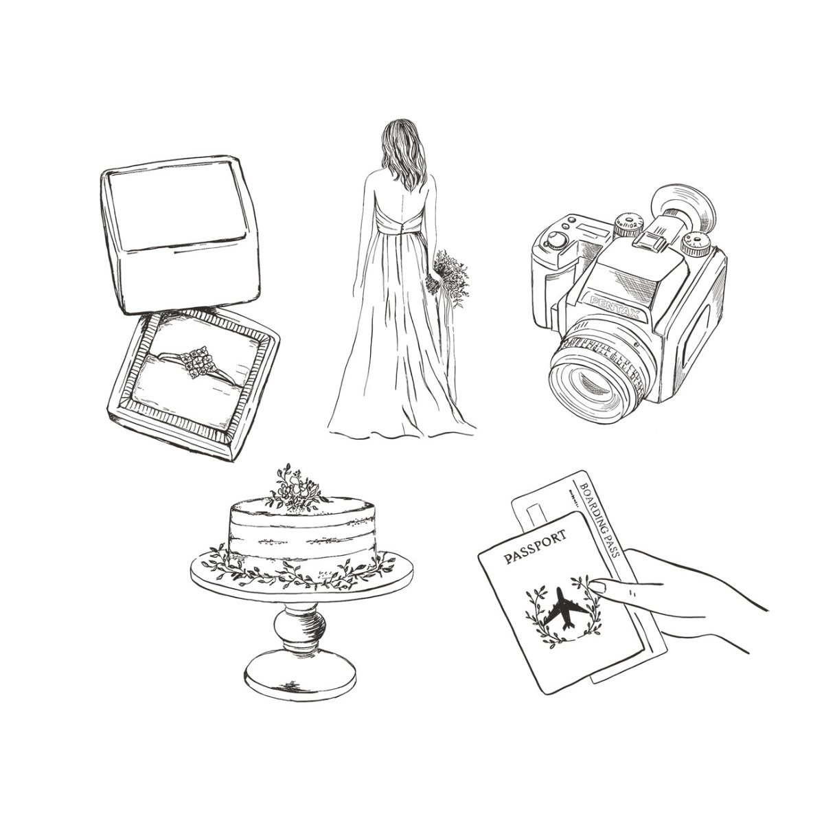 Иконка свадьба для инстаграмма