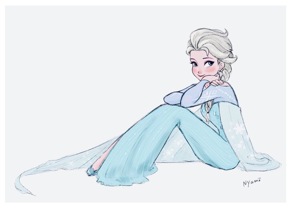 Сахарная печать Холодное сердце Эльза и Анна