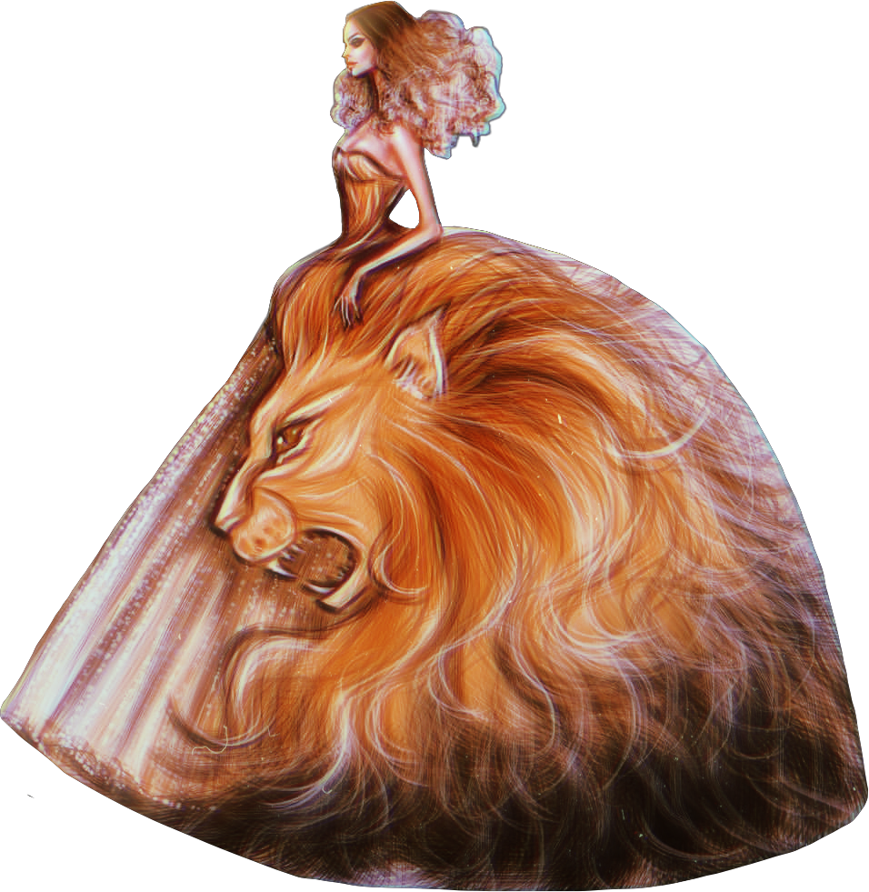 Девушка и Лев