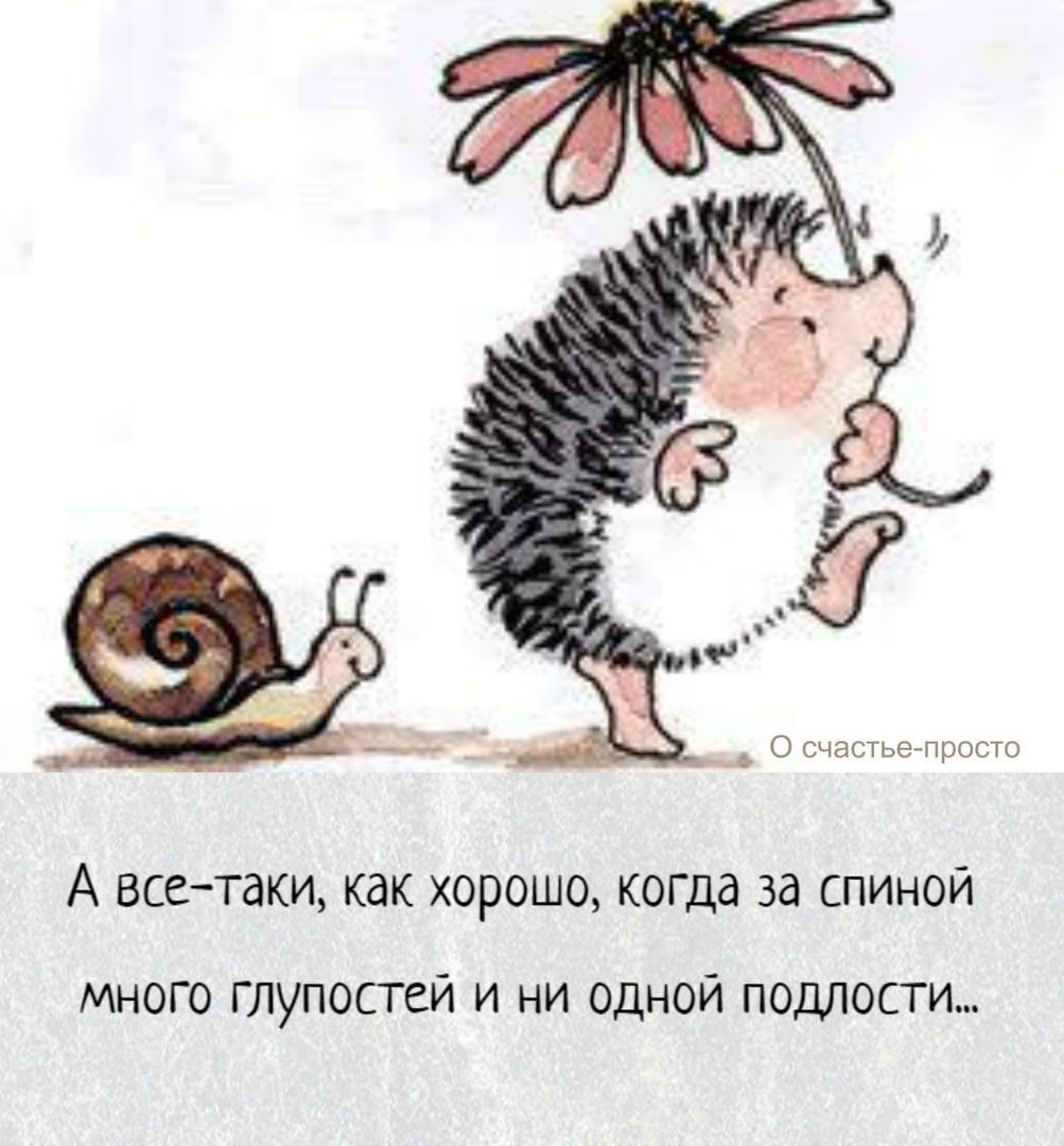 Хорошего дня Ежик