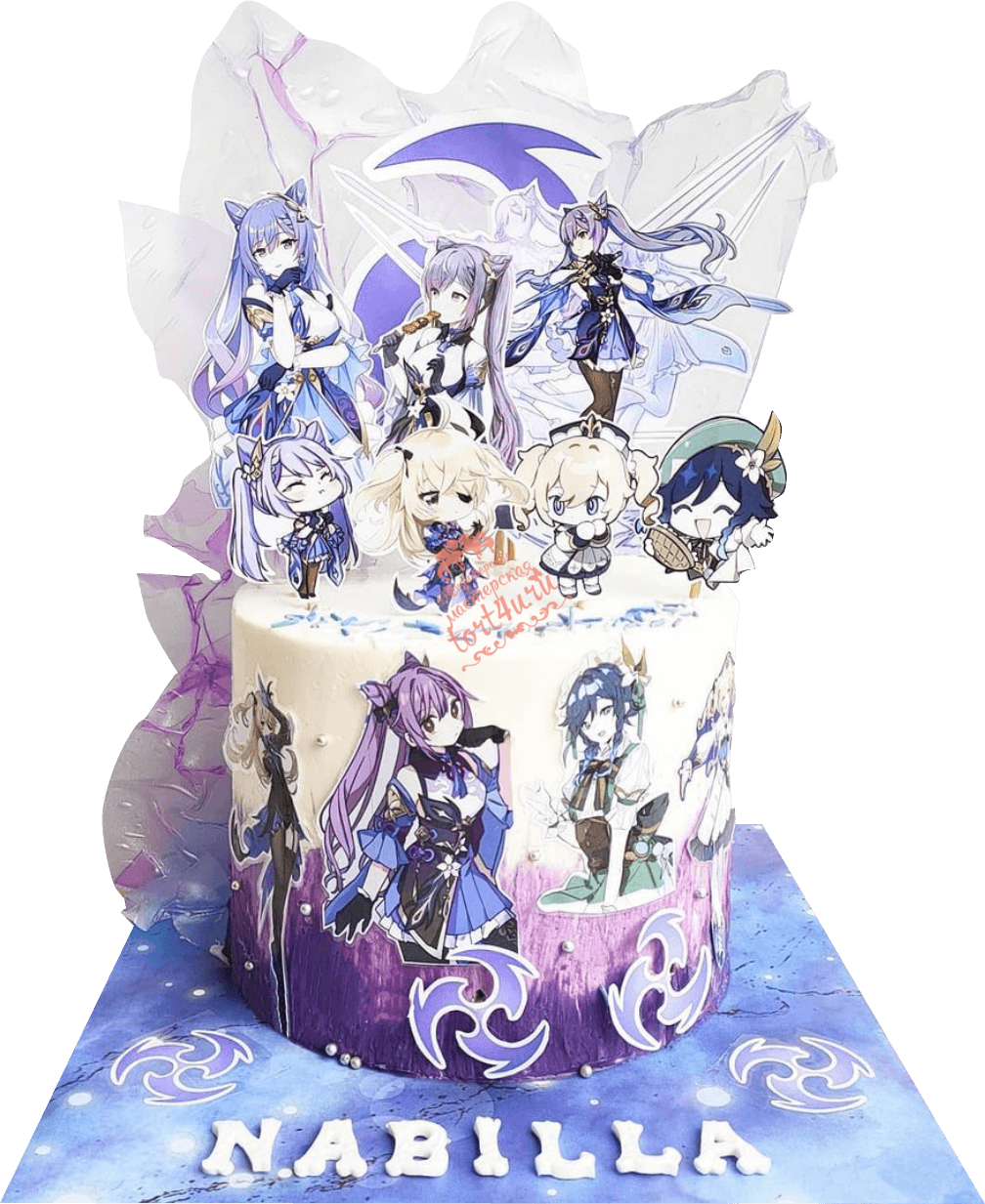 Валентинки Геншин Импакт