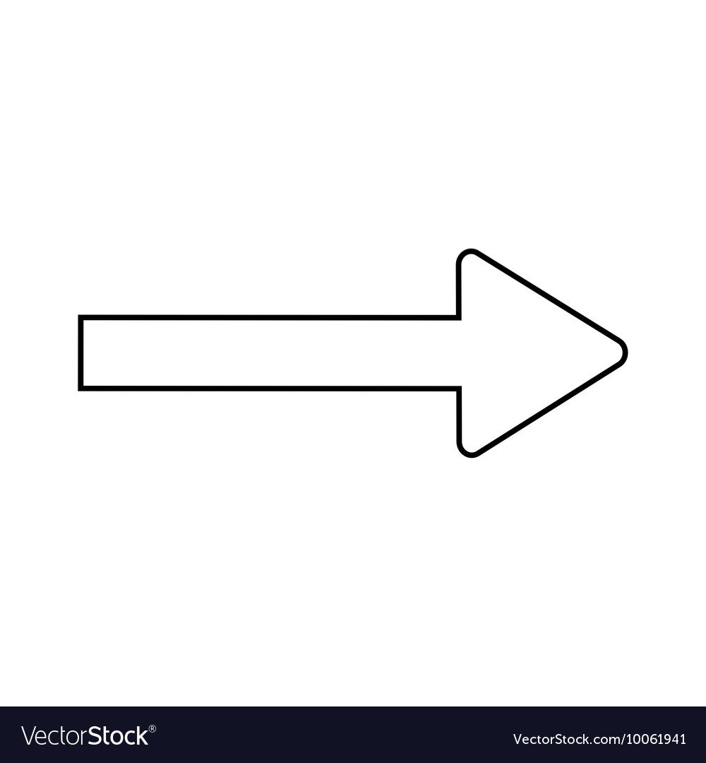 Контур стрелки-указателя