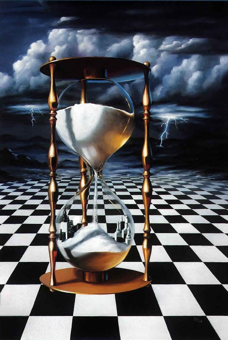 Натюрморт с песочными часами