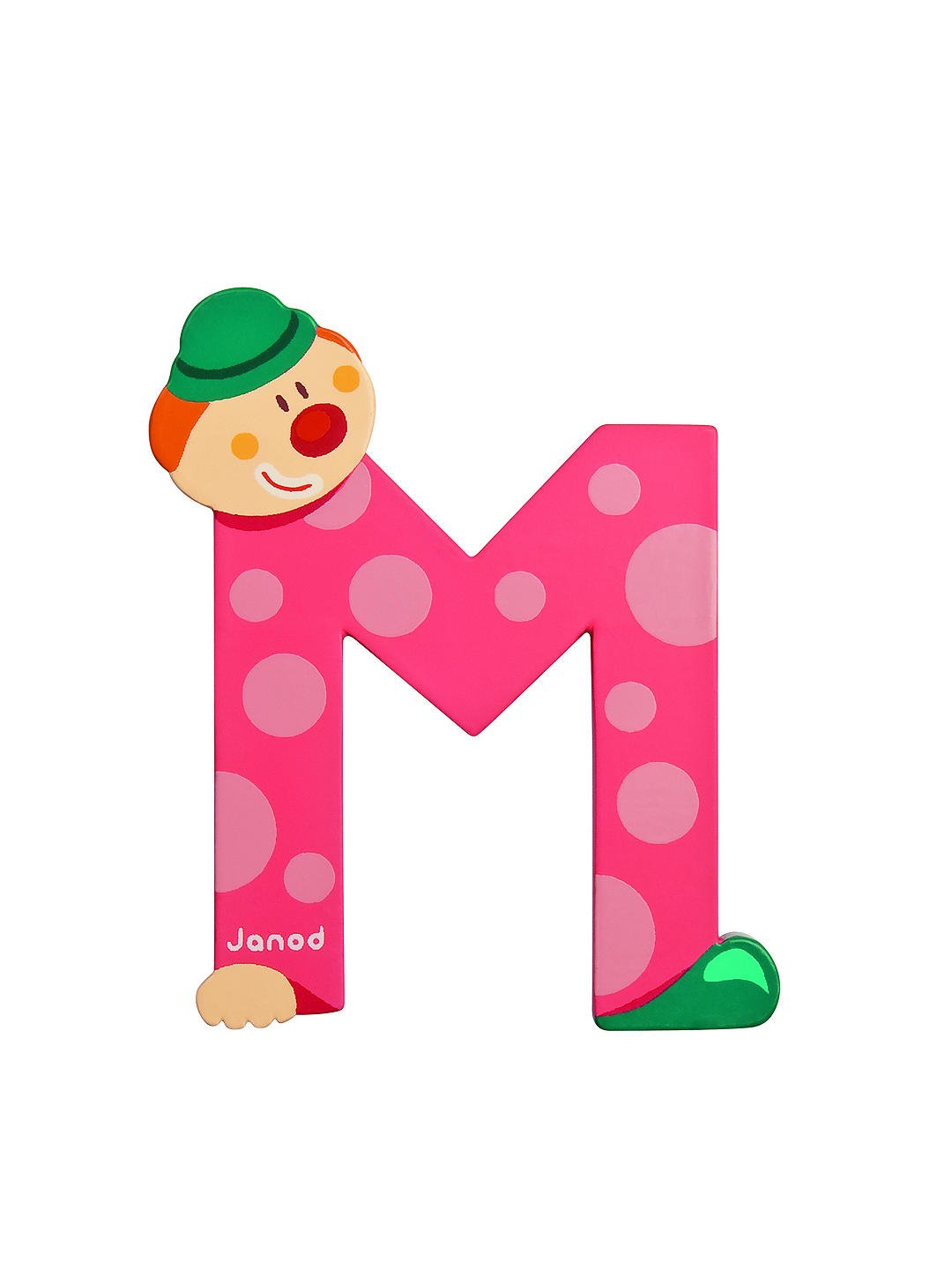 Буква к в виде клоуна для детей