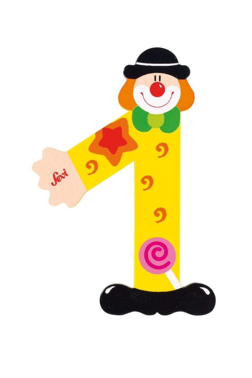 Буква к клоун