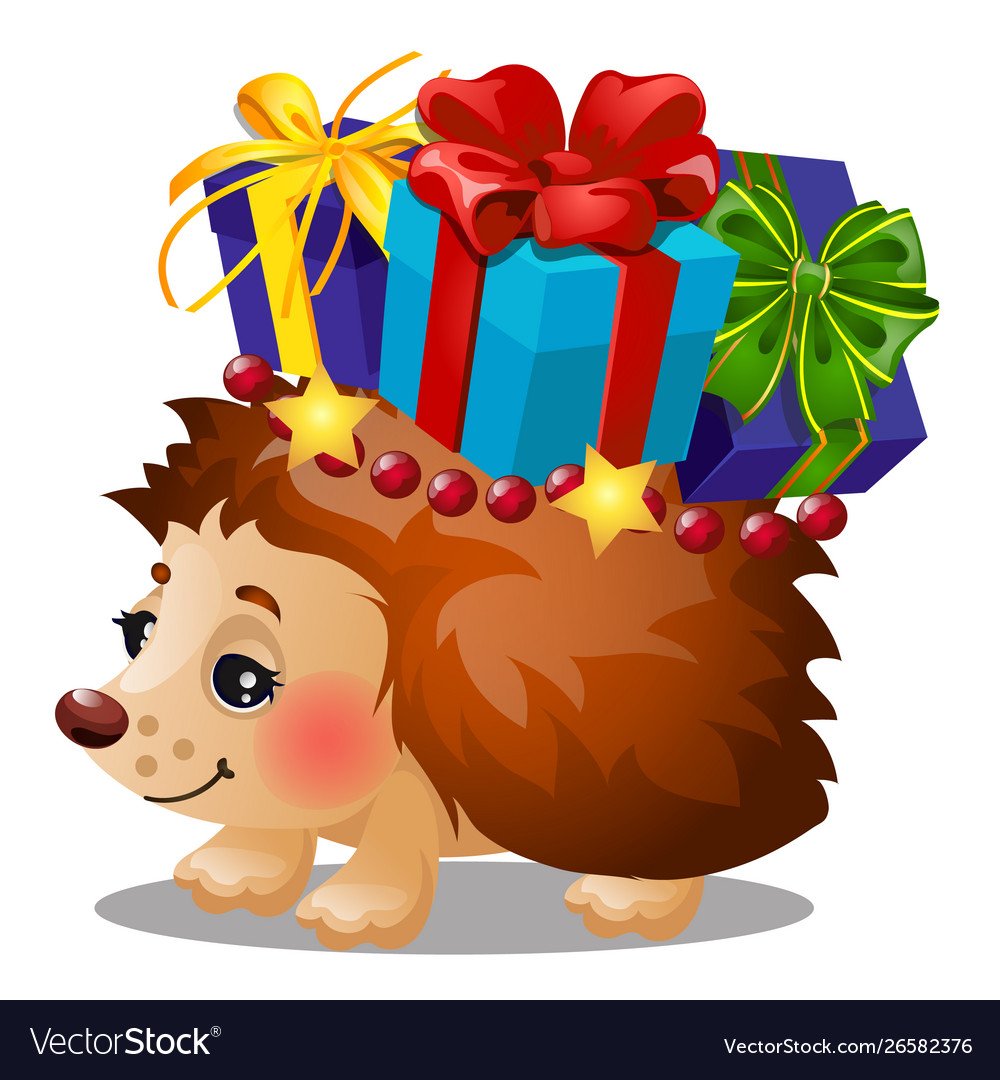 Подарок для ежика