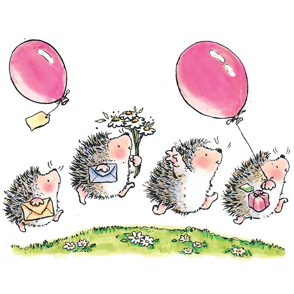 Ежики 14 февраля вышивка