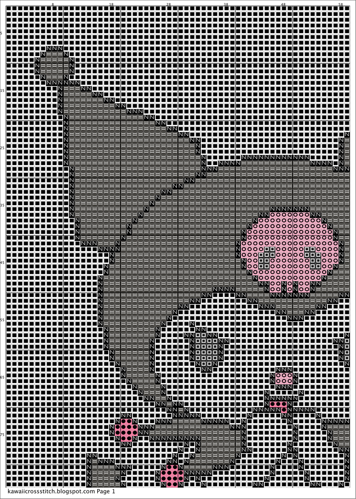 Рисовать по клеточкам Куроми