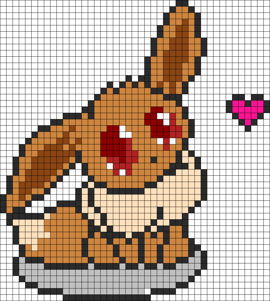 Животные по клеточкам 25×25