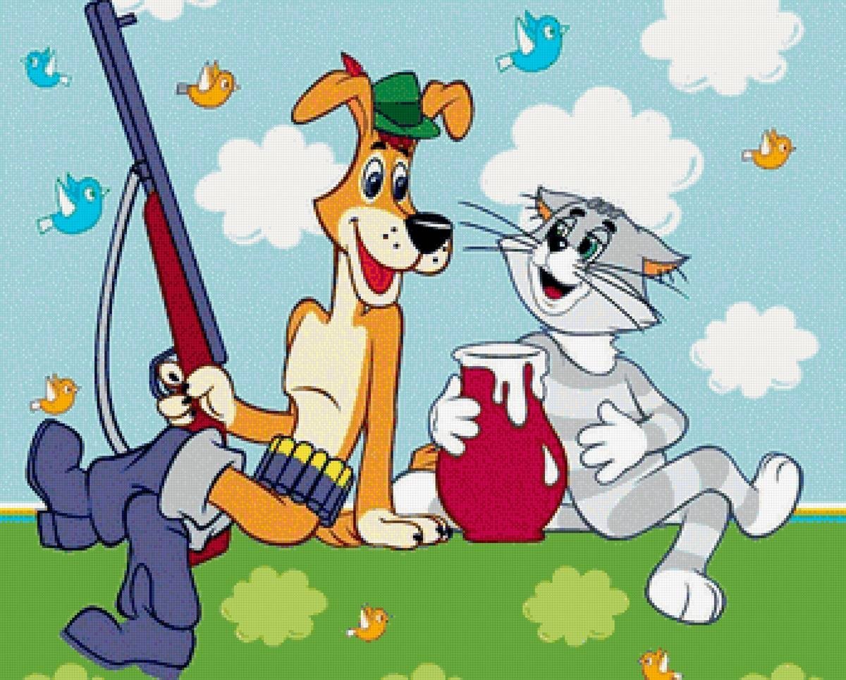 Простоквашино Матроскин и шарик