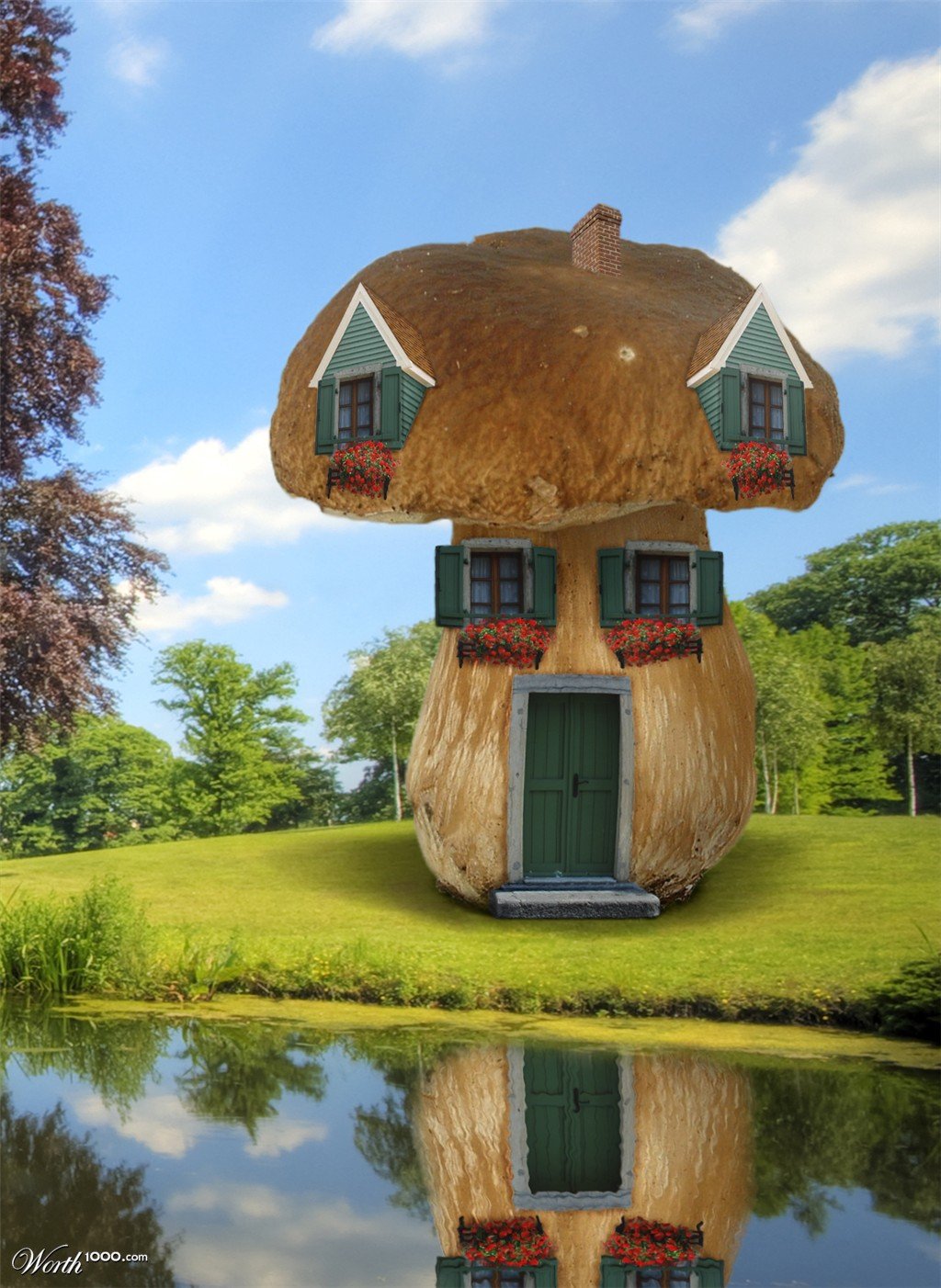 Странный дом (weird House). Альпы.