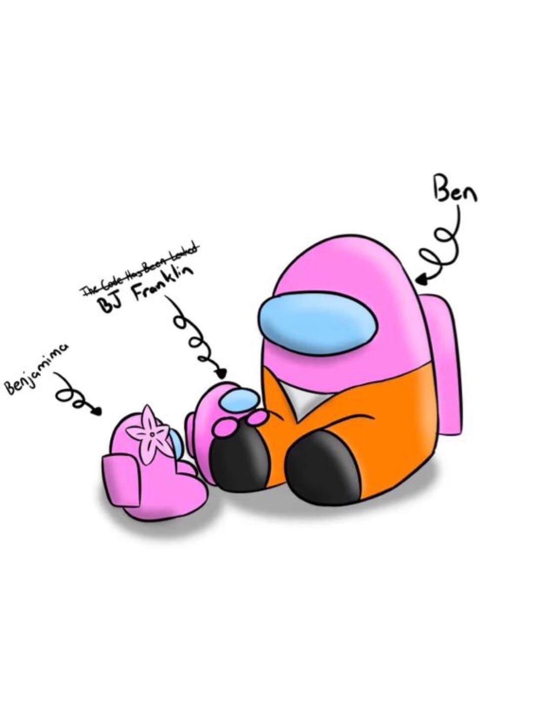 Милые рисунки амонг АС