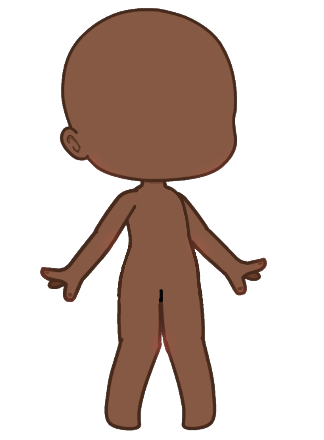 Тело персонажа гача лайф