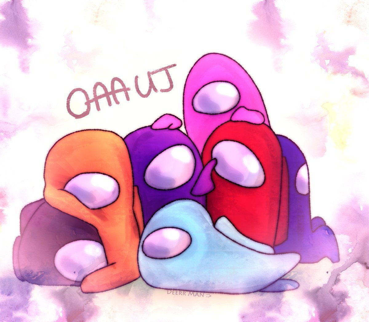 Амонг АС милый арт