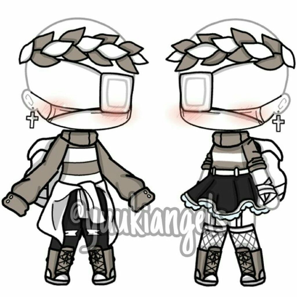 Костюм Омеги гача лайф