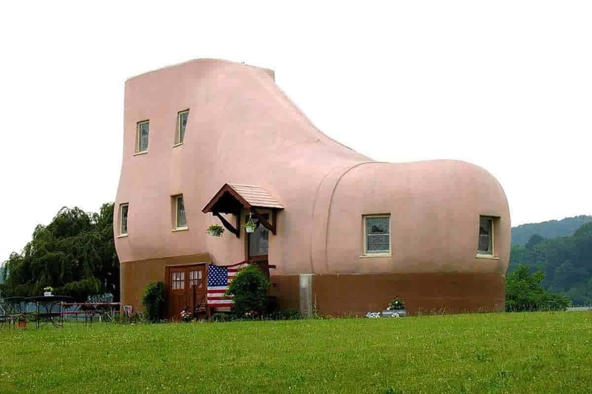 Дом-ботинок, штат Пенсильвания, США.