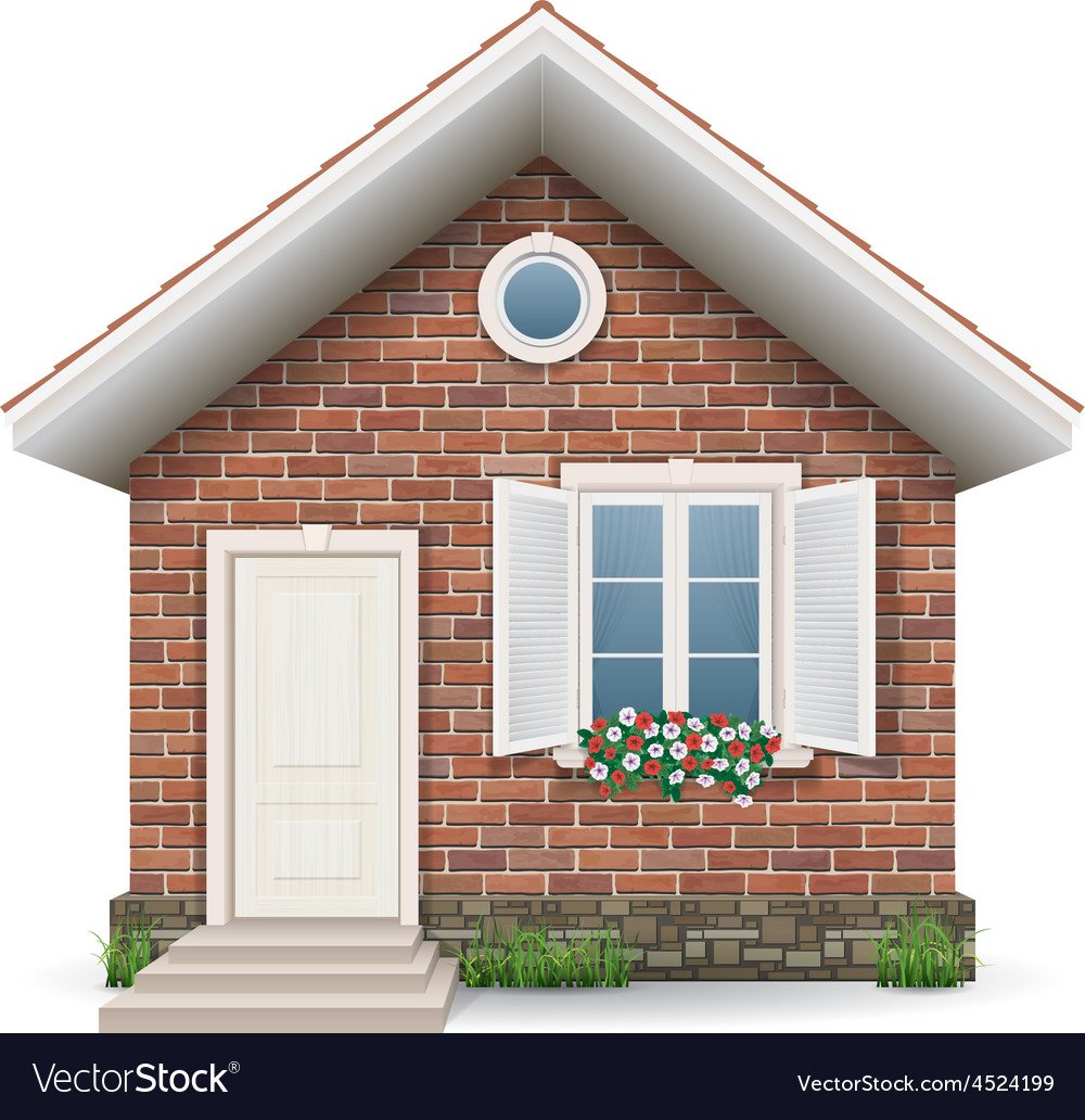 Домик с тремя окошками