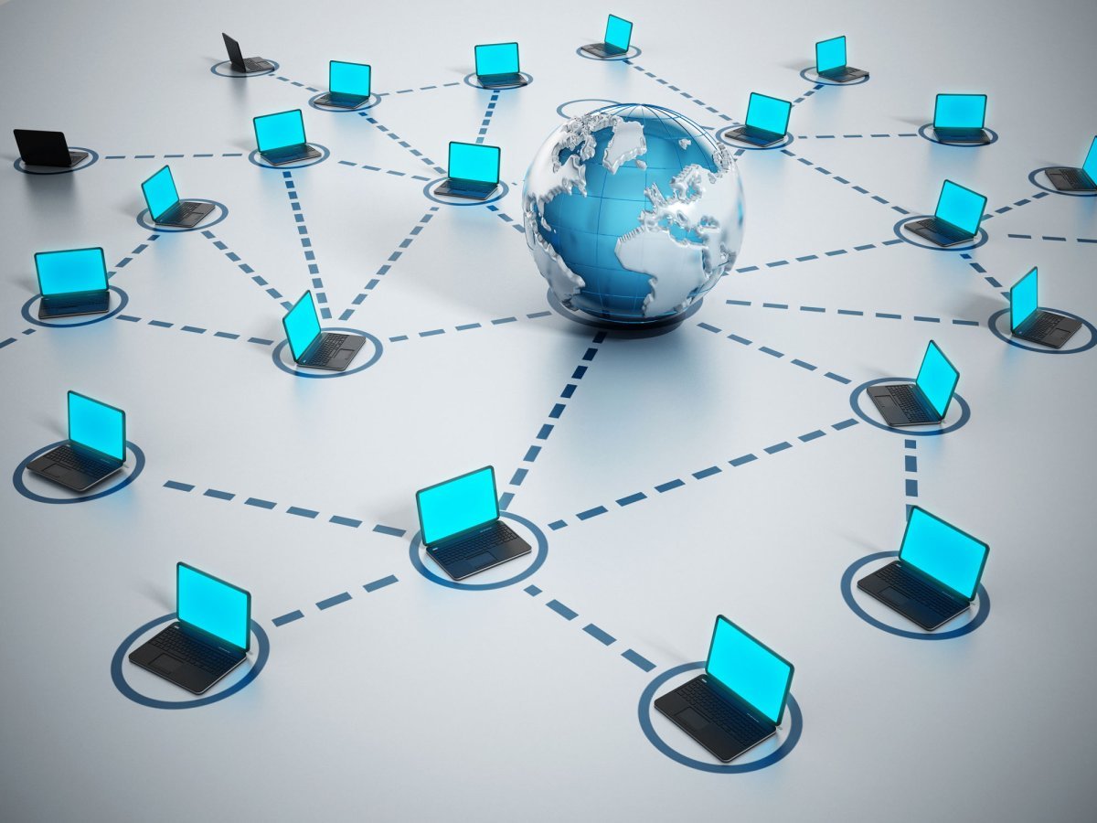 Фон глобальные компьютерные сети