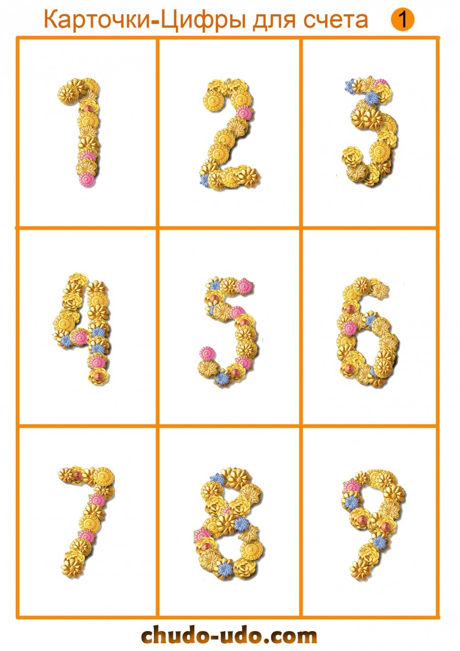 Цифры для детей
