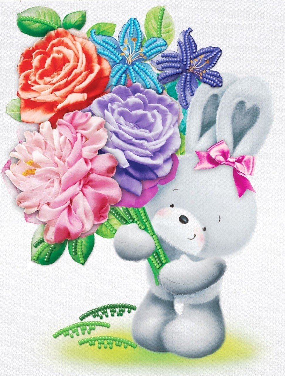 Открытка Зайка