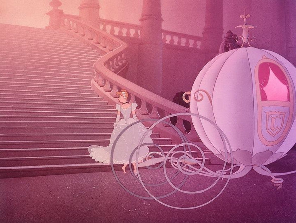 Золушка в стиле аниме