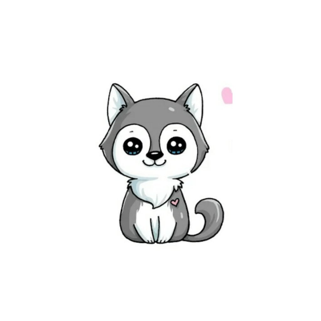 Милые щенки для срисовки