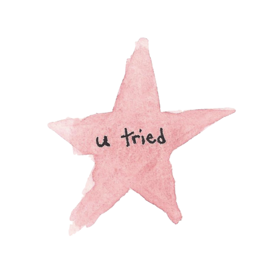 Звёзды на прозрачном фоне Эстетика