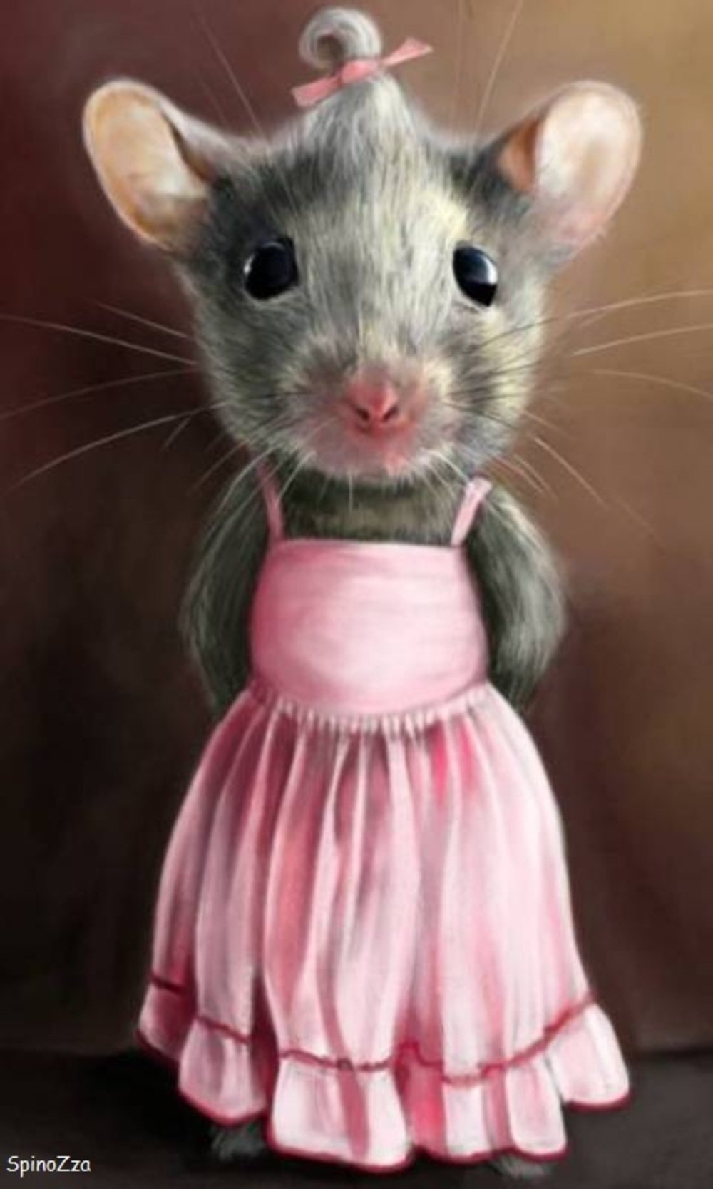 Прикольный мышонок