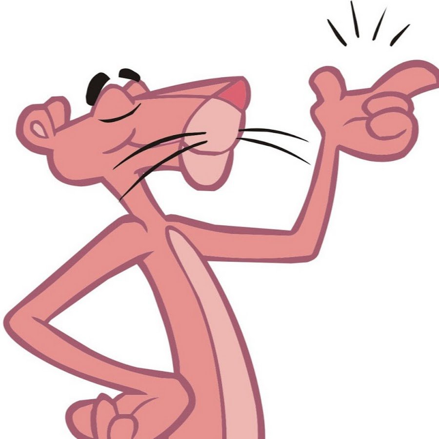 Розовая пантера Стикеры