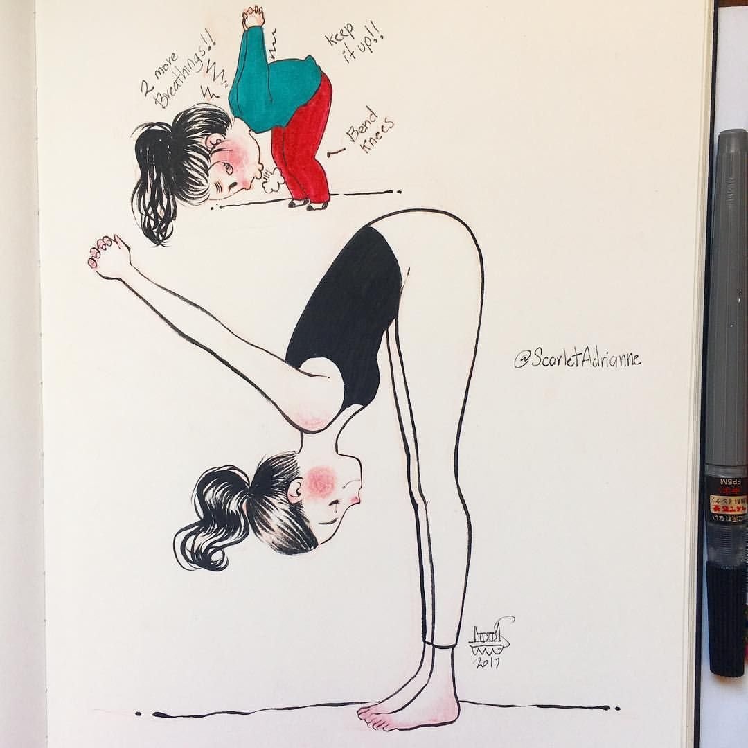 Йога в иллюстрациях книга