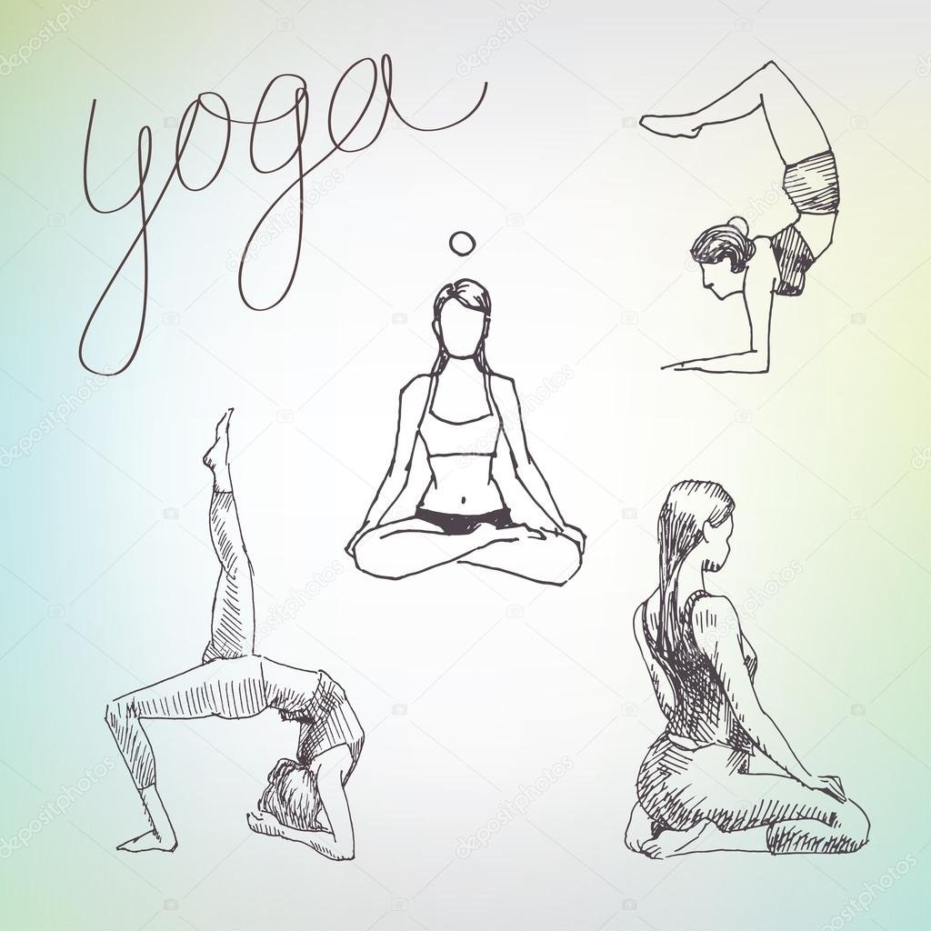 Йога для срисовки