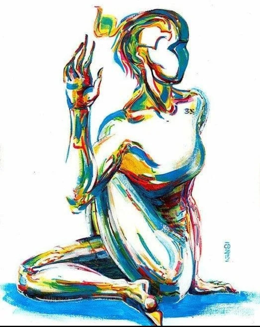 Картины в стиле йоги