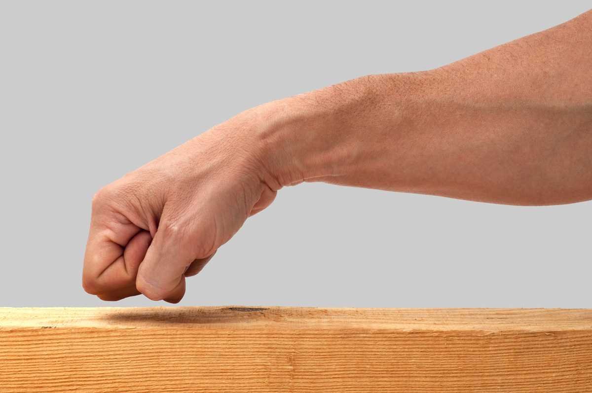 Стучу по доске