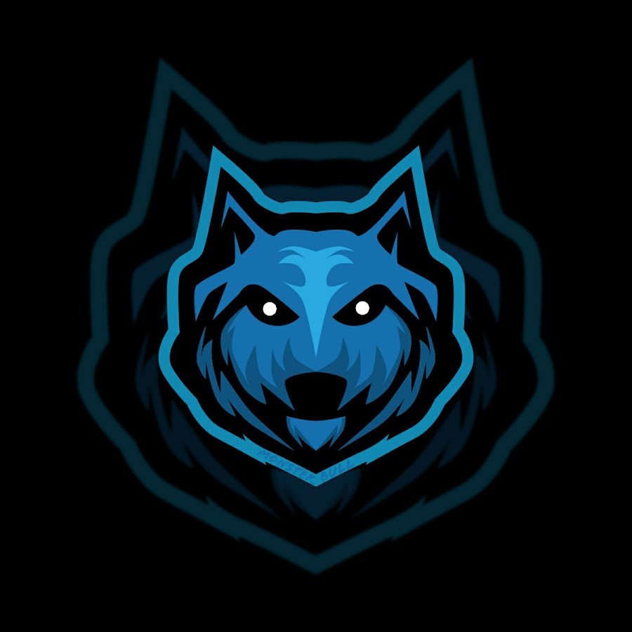 Логотип для игры волк