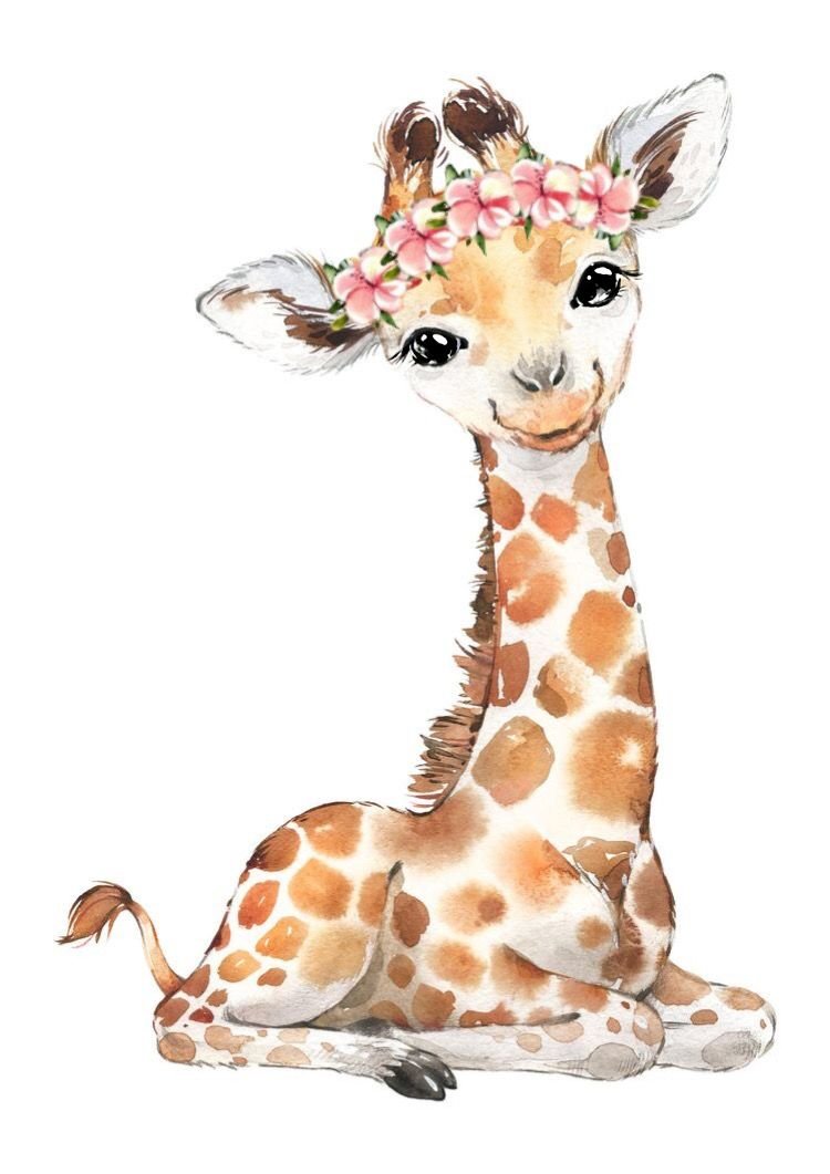 Картина в детскую Жираф