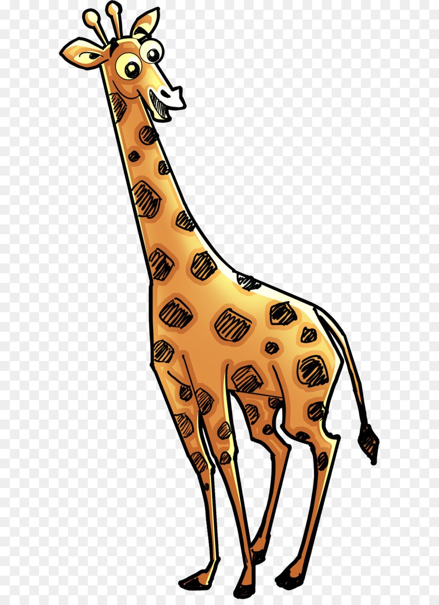 Жираф рисунок