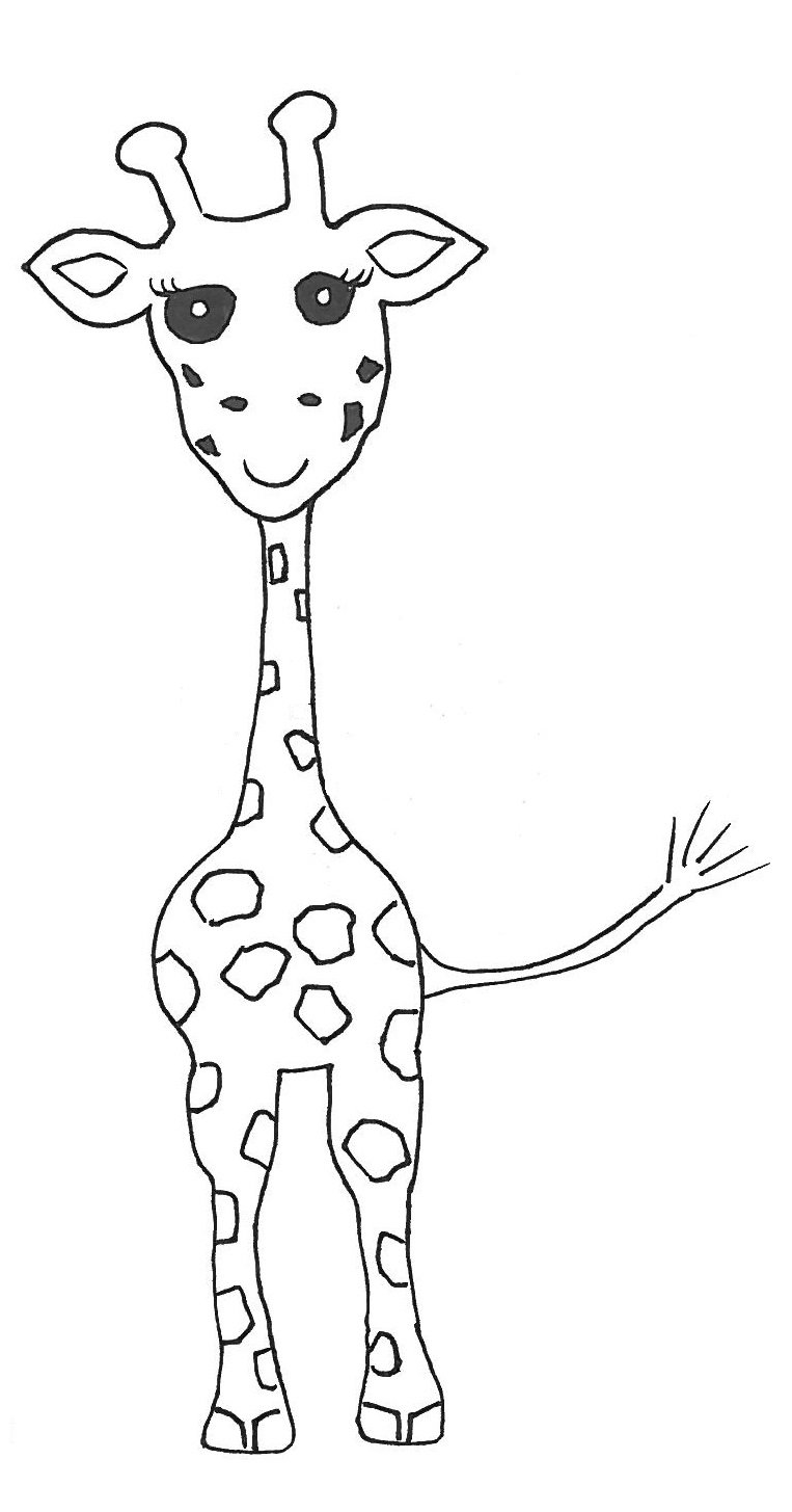 Жирафик картинка