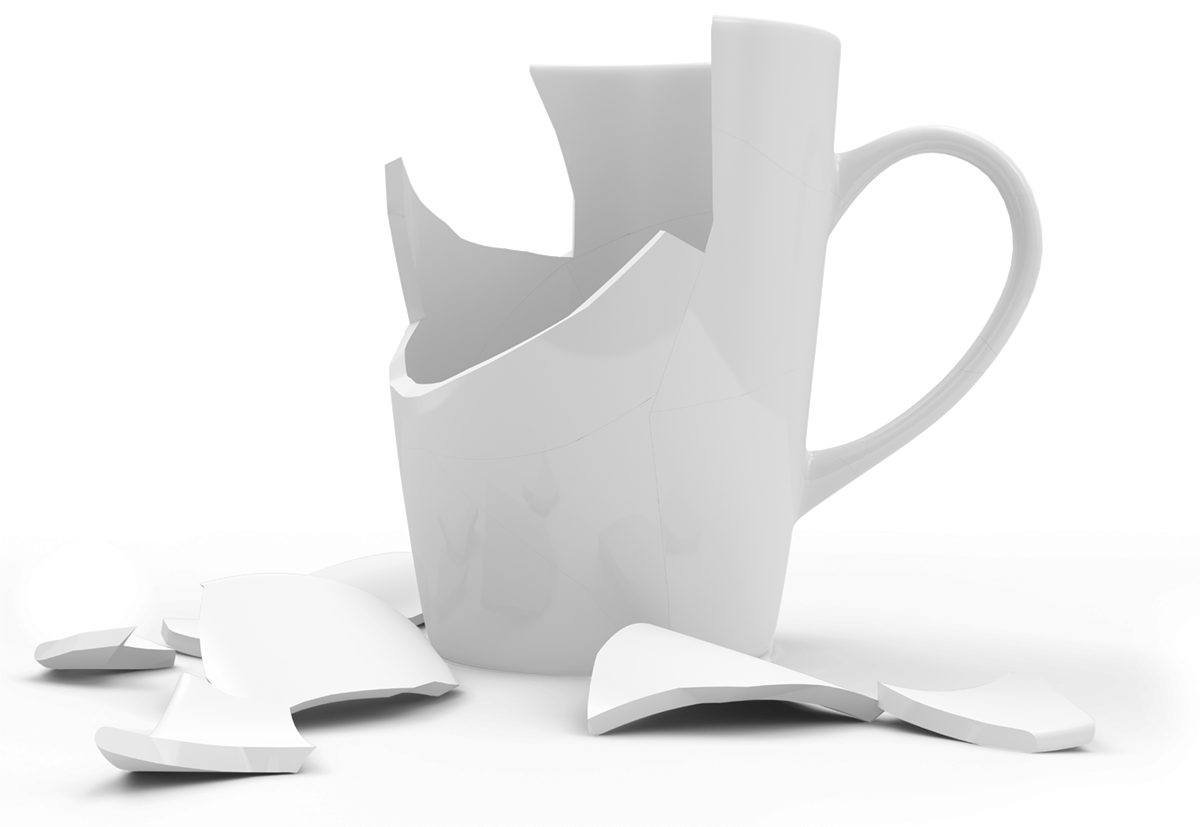 Разбитая чашка