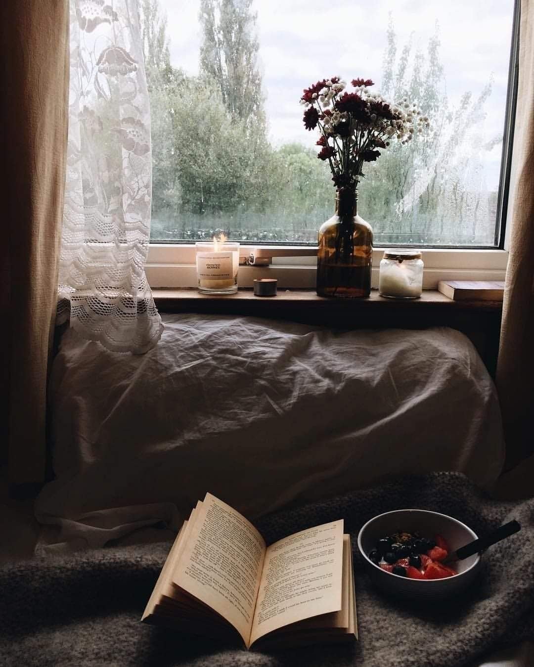 Дождливый вид из окна