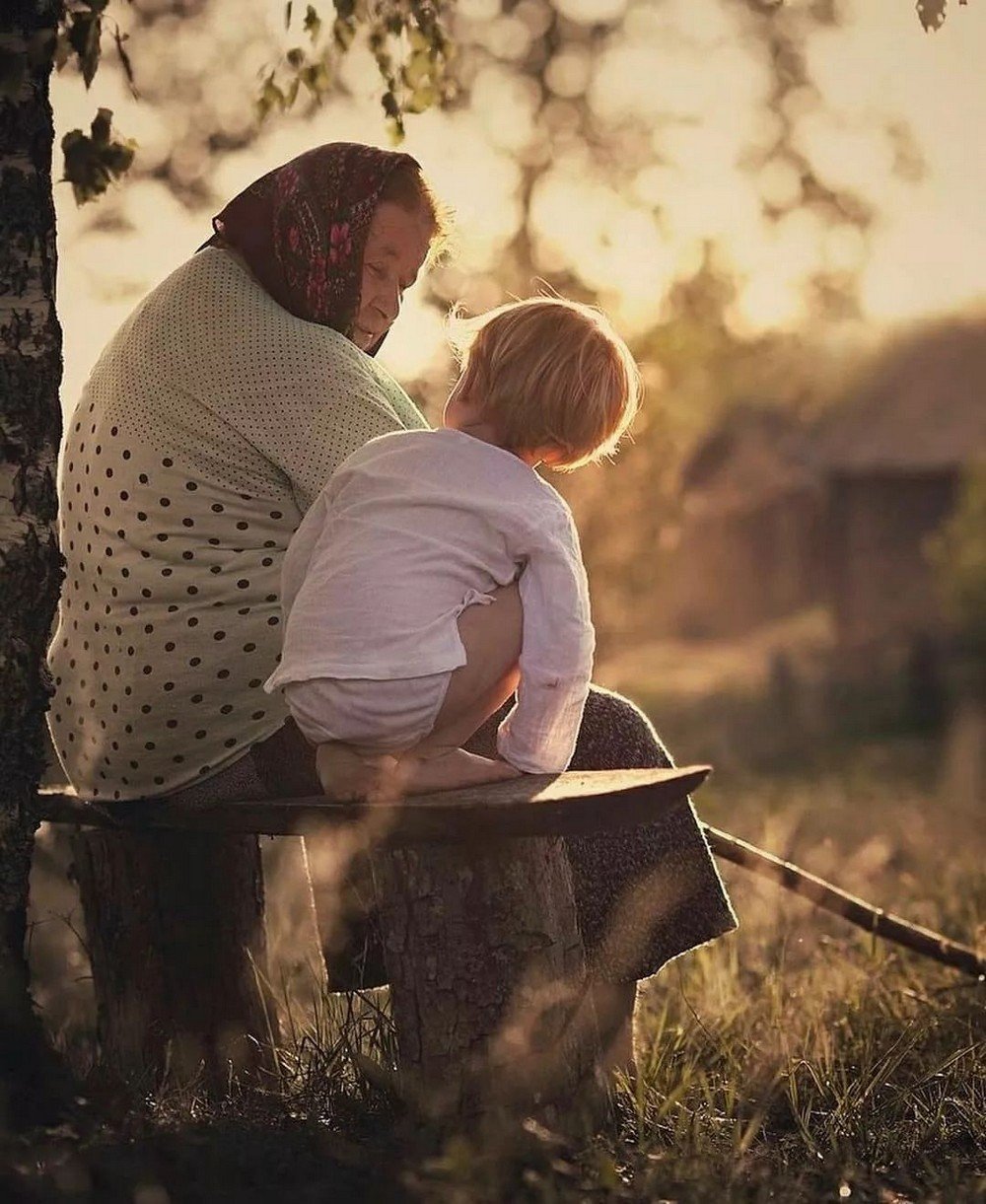 Лето у бабушки в деревне