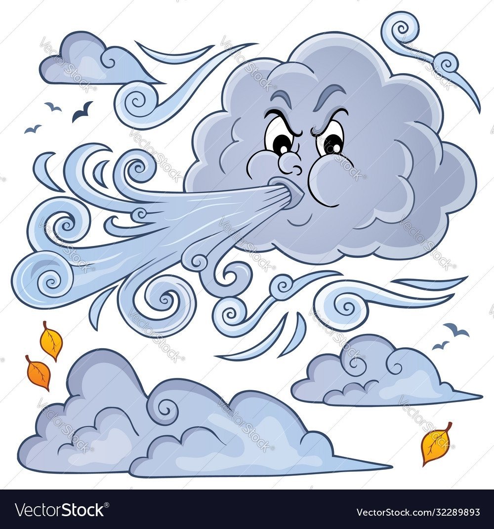 Сильный ветер для детей