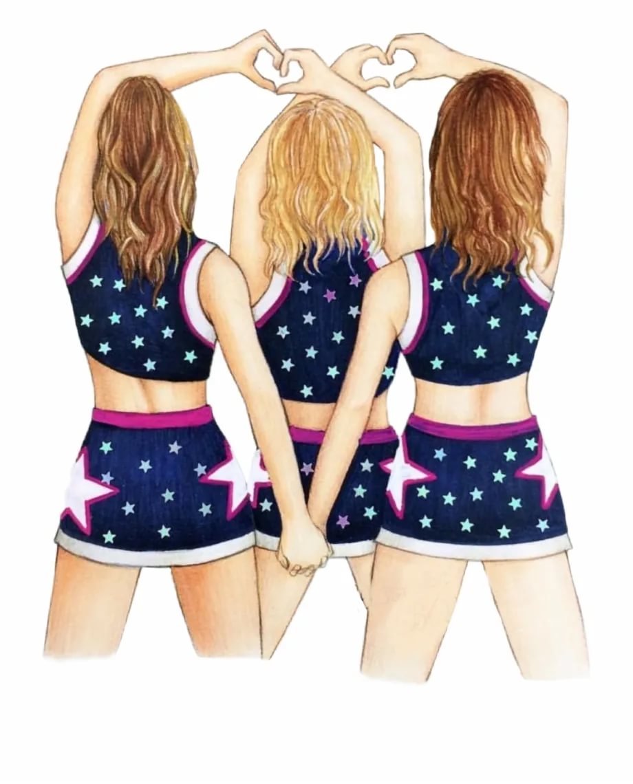 Рисунки для срисовки подруги