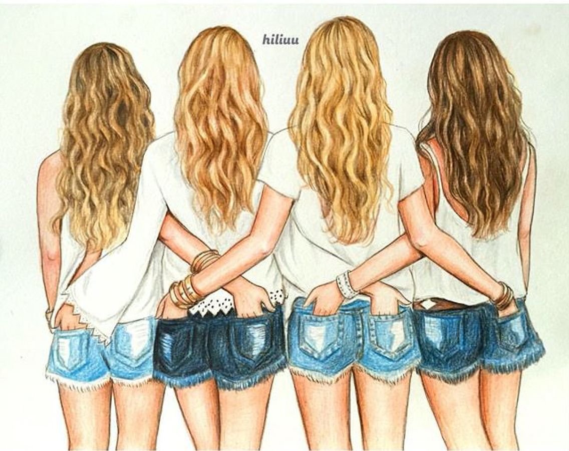 Четыре девочки