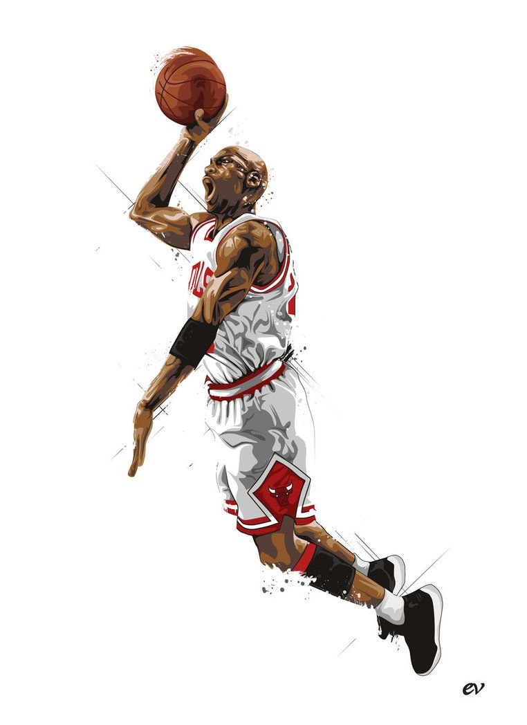Майкл Джордан NBA Art